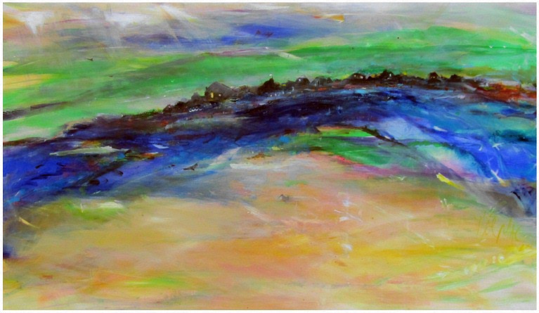 river painting